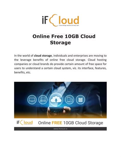 free online storage 10gb.